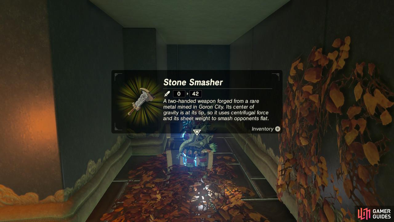 The Stone Smasher is very slow and might be unpractical but it's handy to have