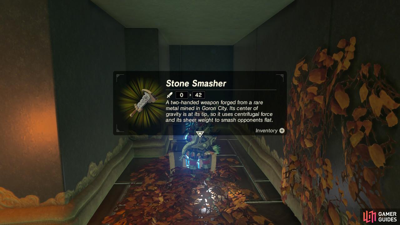 The Stone Smasher is very slow and might be unpractical but it’s handy to have