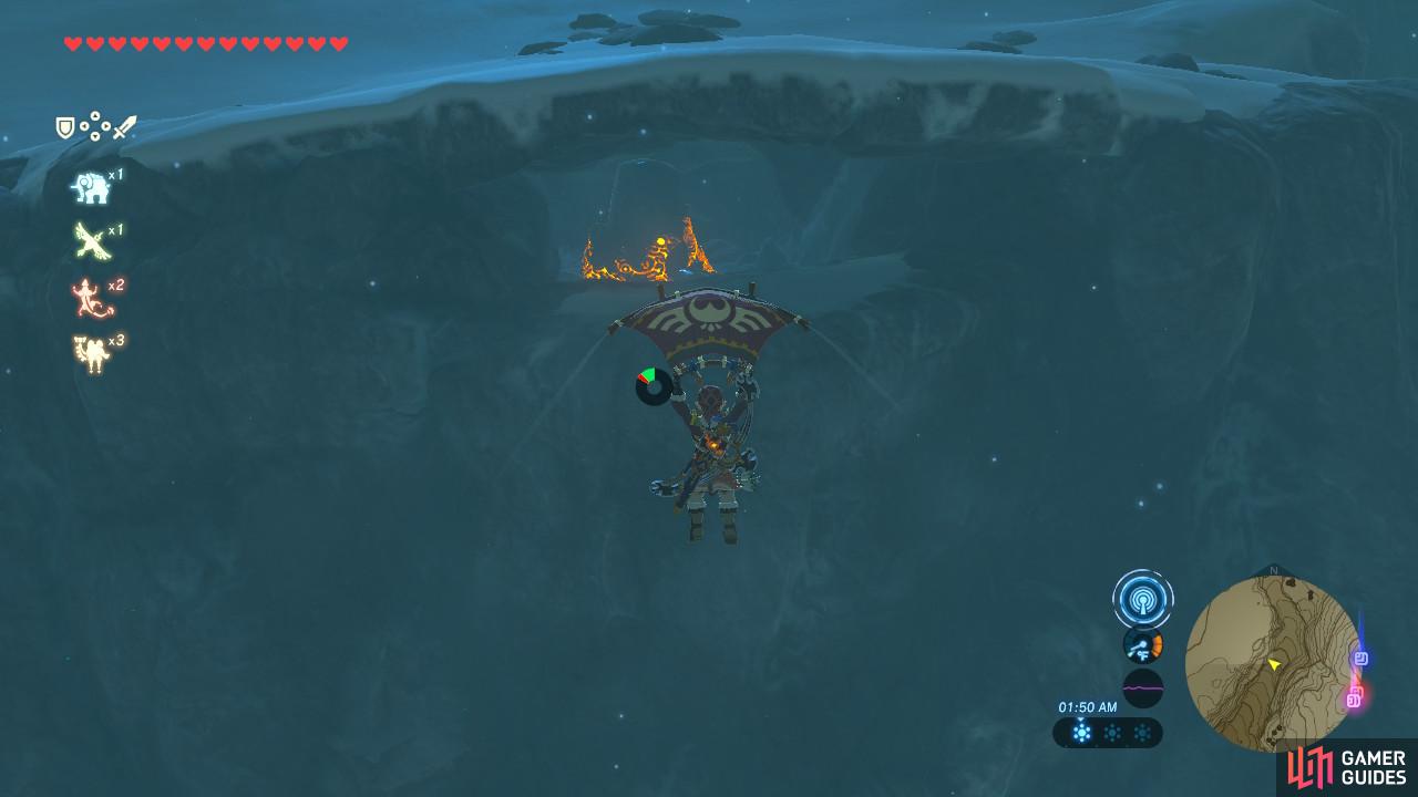 This entrance is the only way to access the Shrine