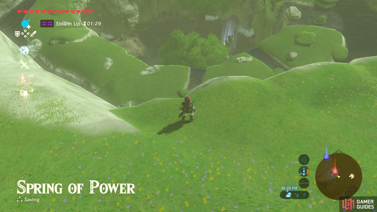 This is one of three sacred springs in Hyrule