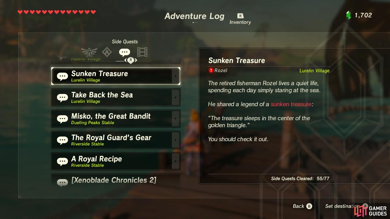 You will get a lot of treasure out of it
