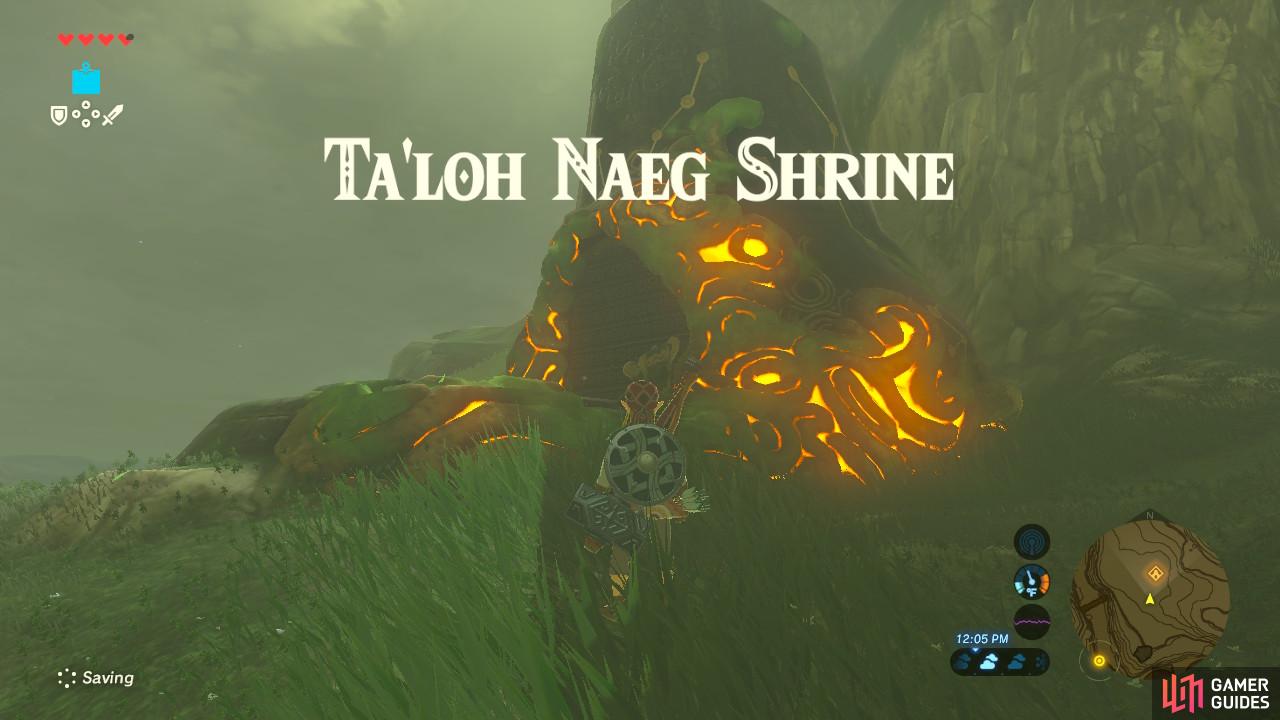 This Shrine serves as a fast travel point for Kakariko Village.