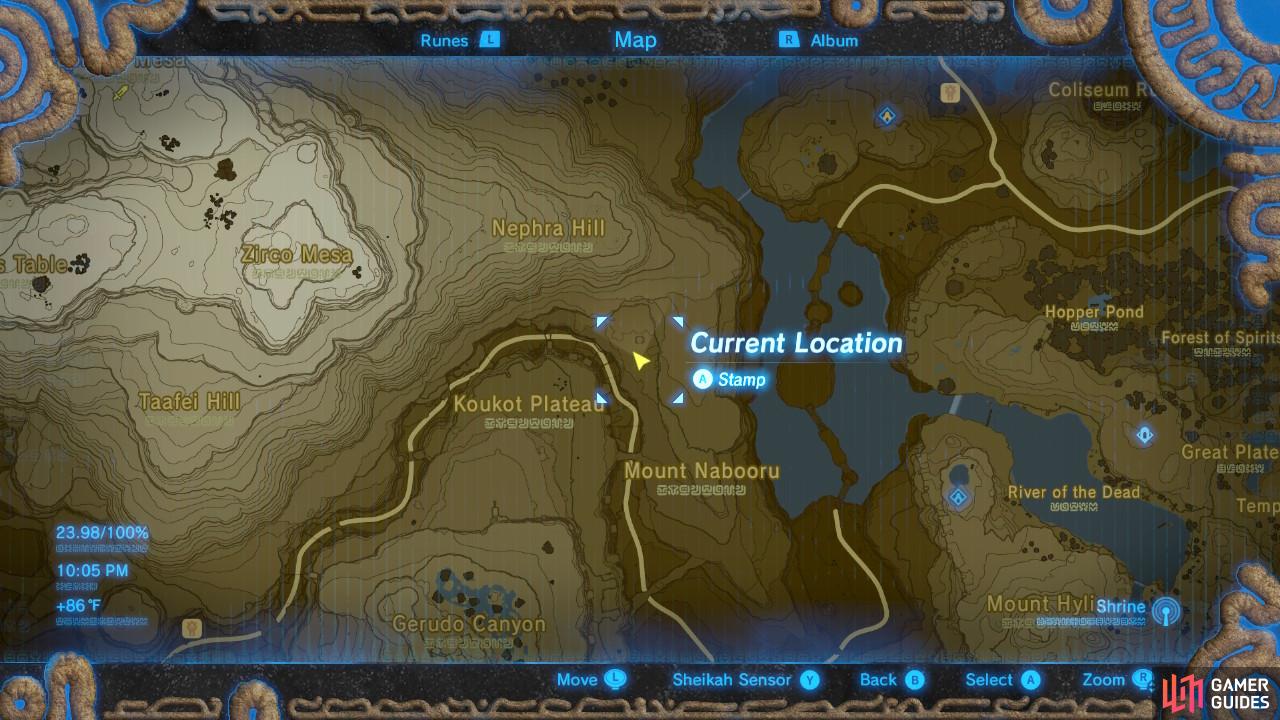 Here is the location of the Goron brothers