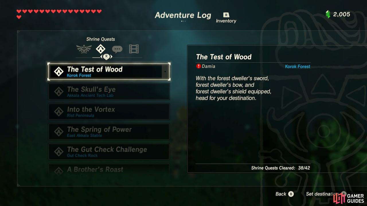 This is the most difficult of the three Korok trials