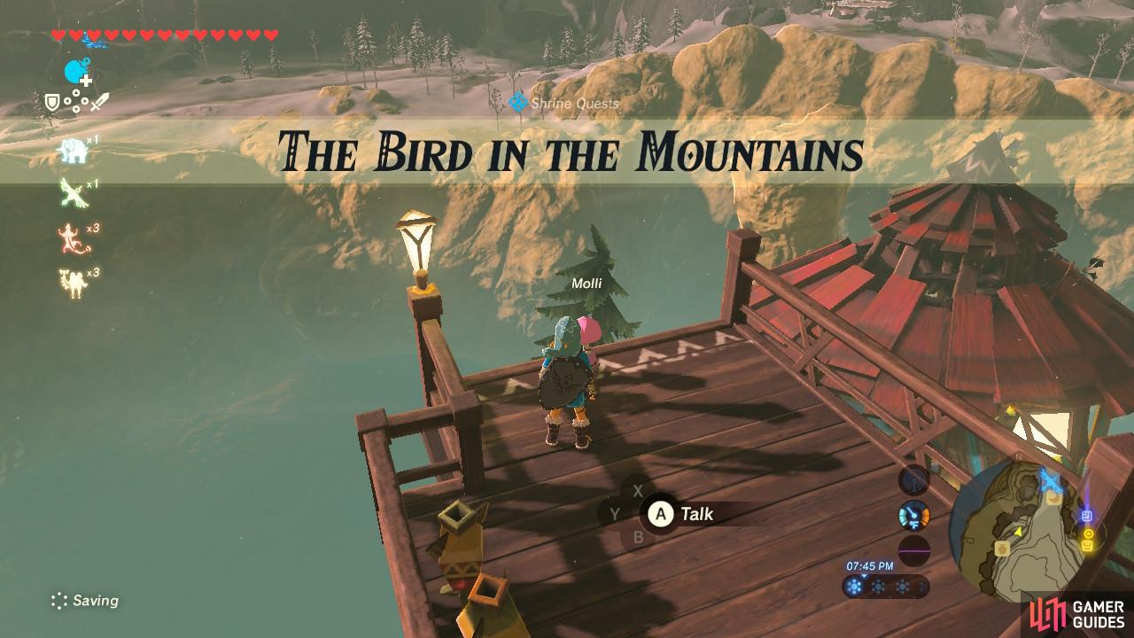 This Shrine Quest is a simple seek-and-find kind of quest