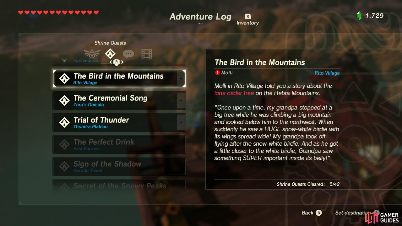 It's actually optional, you can discover the Shrine without it