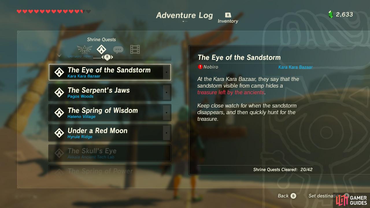 It is, however, possible to discover this Shrine yourself