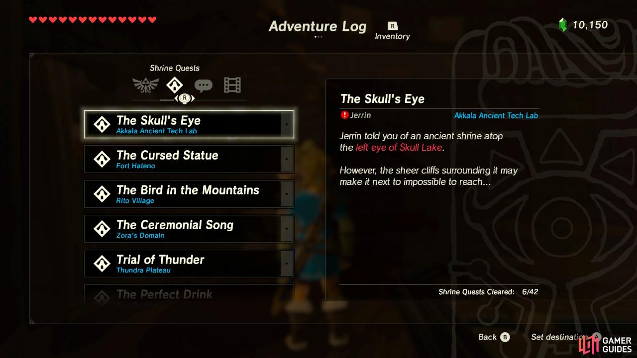 This Shrine Quest is technically optional