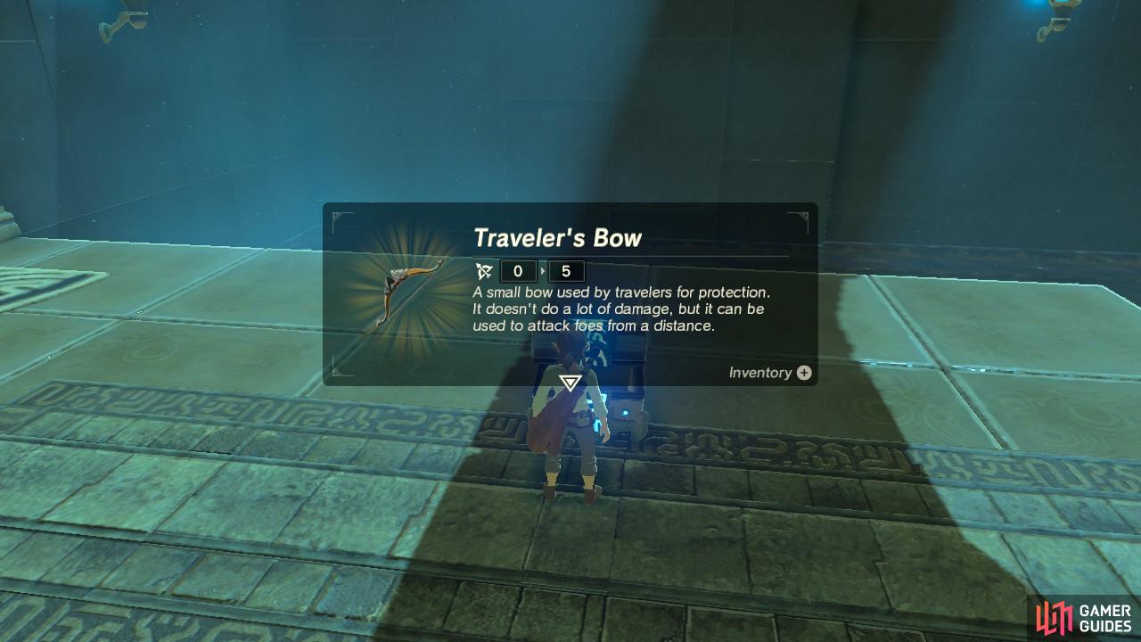 because the Bow is going to be one of your most necessary weapons.