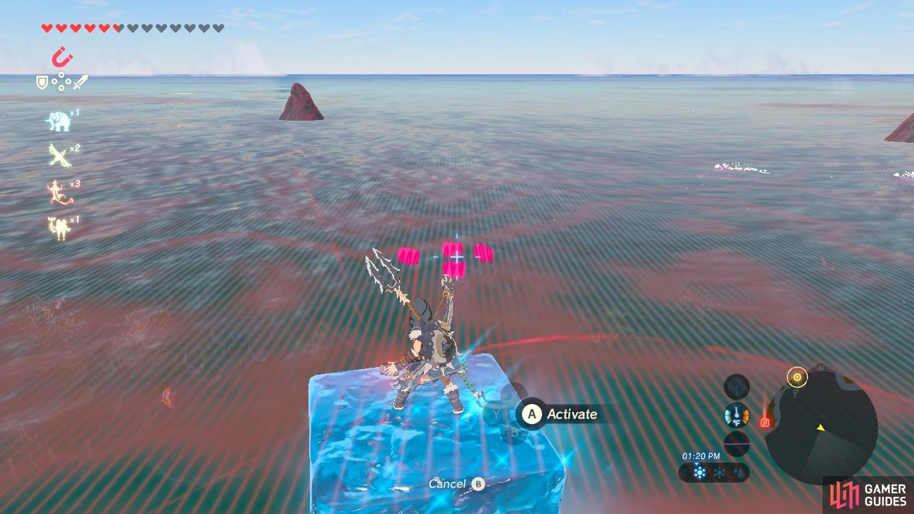 Use Magnesis to see all these treasure chests that await your plunder
