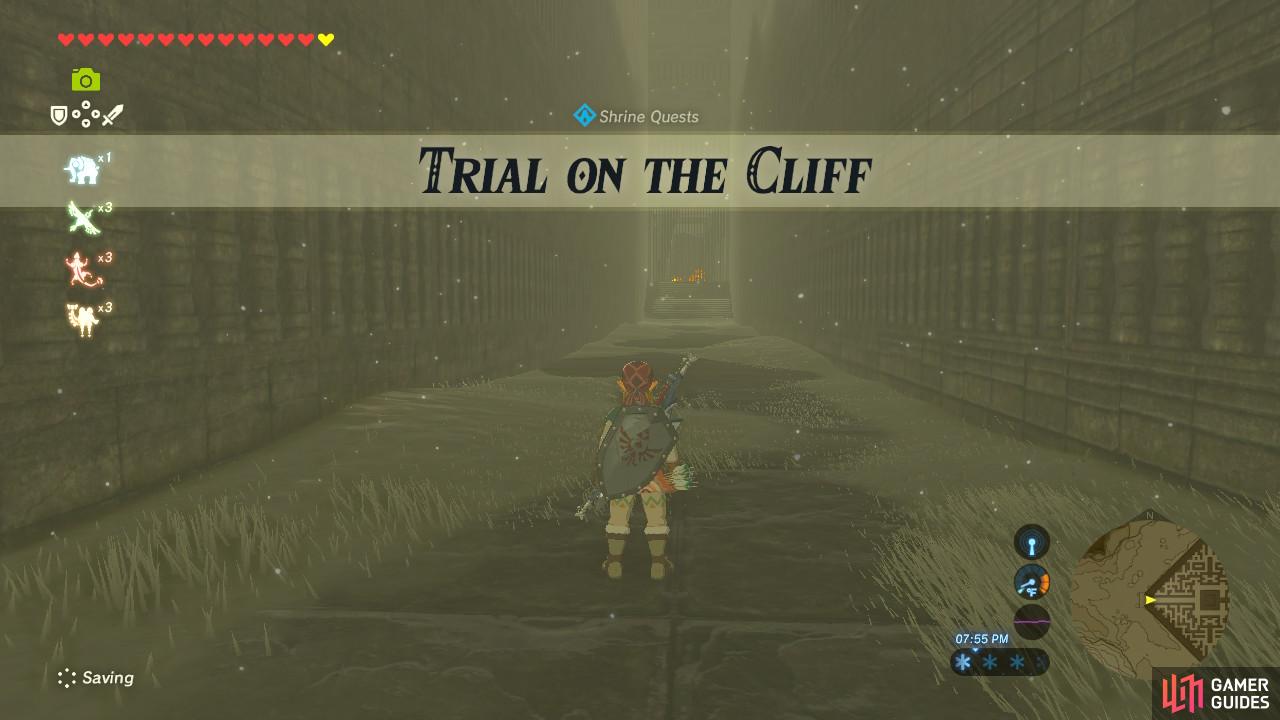 This is one of three labyrinth trials