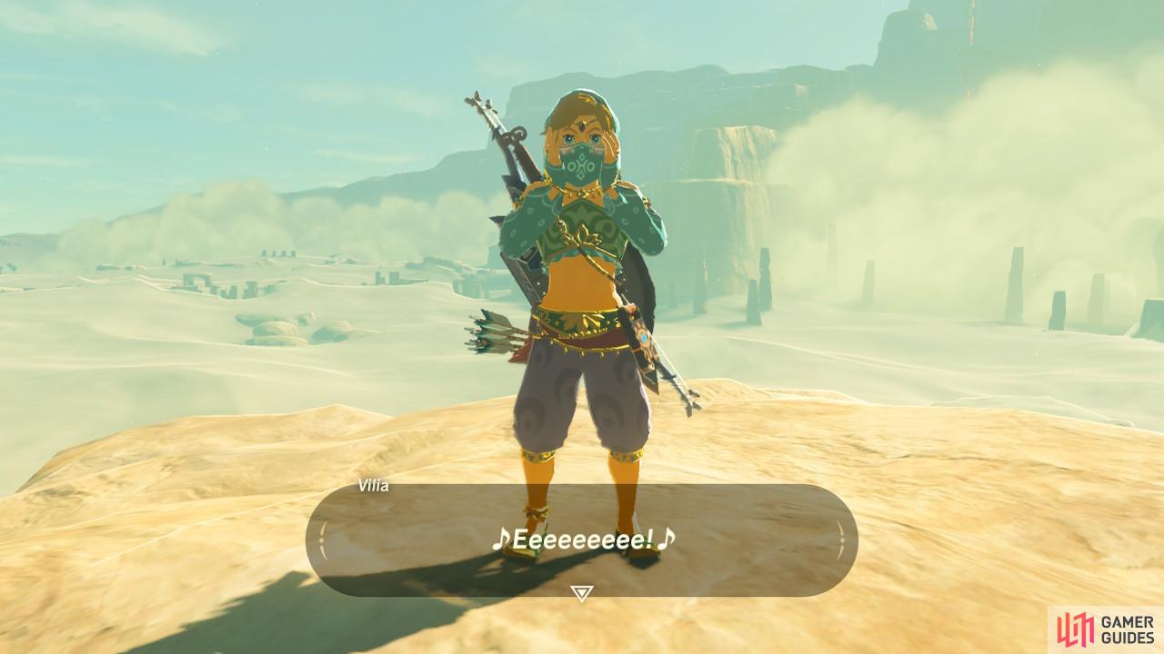 LInk pulls off this look astonishingly well