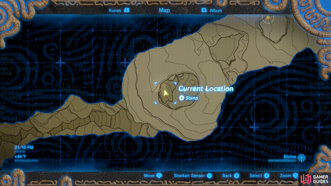 Save around the time you enter this region of the valley