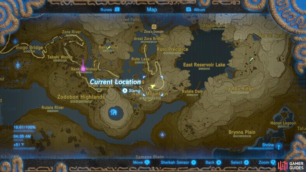 Here is a map of the general area