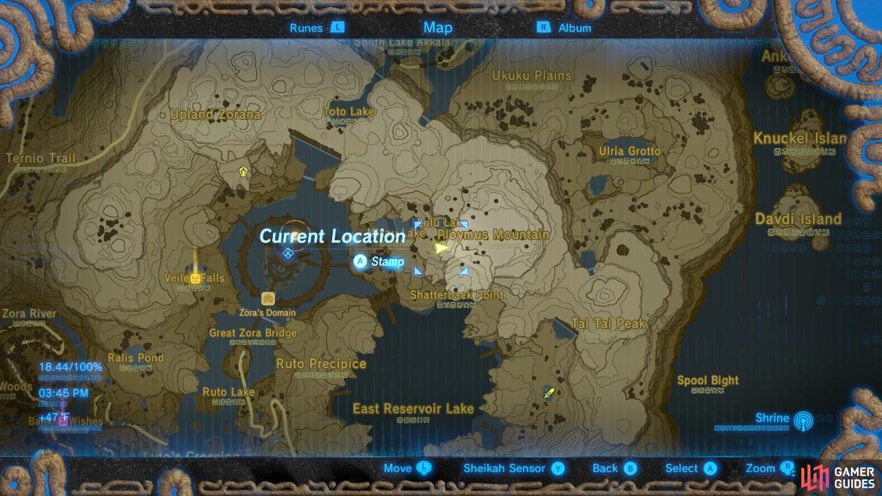 This is a map of the general area