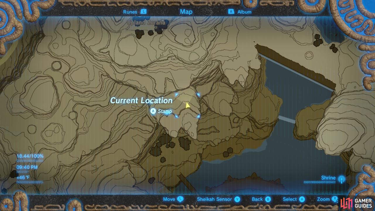 Here is the specific location of the Memoir Stone