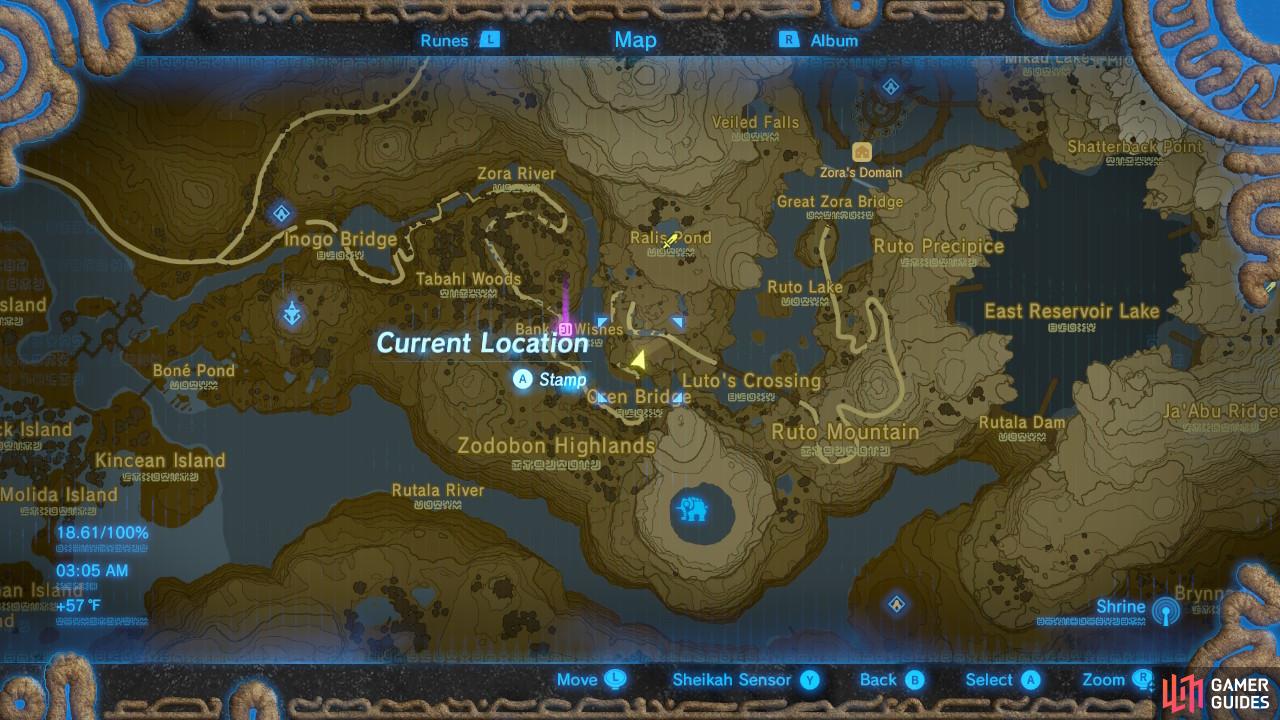 This is a map of the general area
