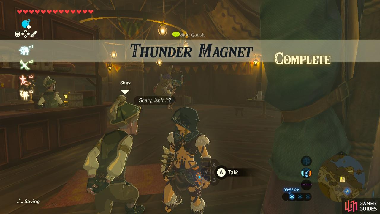 With that, this sidequest is complete