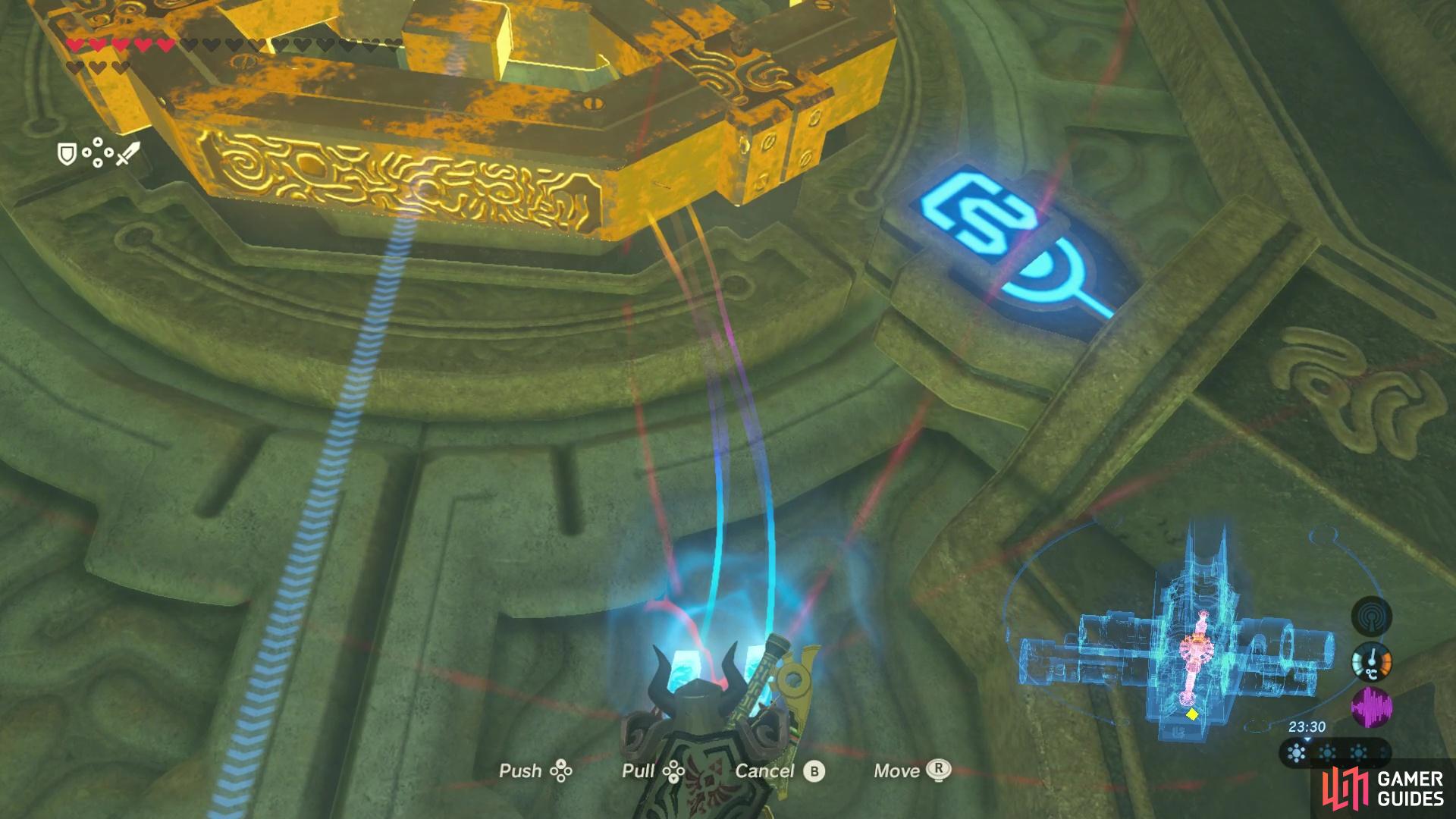 Zelda - The Divine Trial dungeon in Breath of the Wild DLC 2