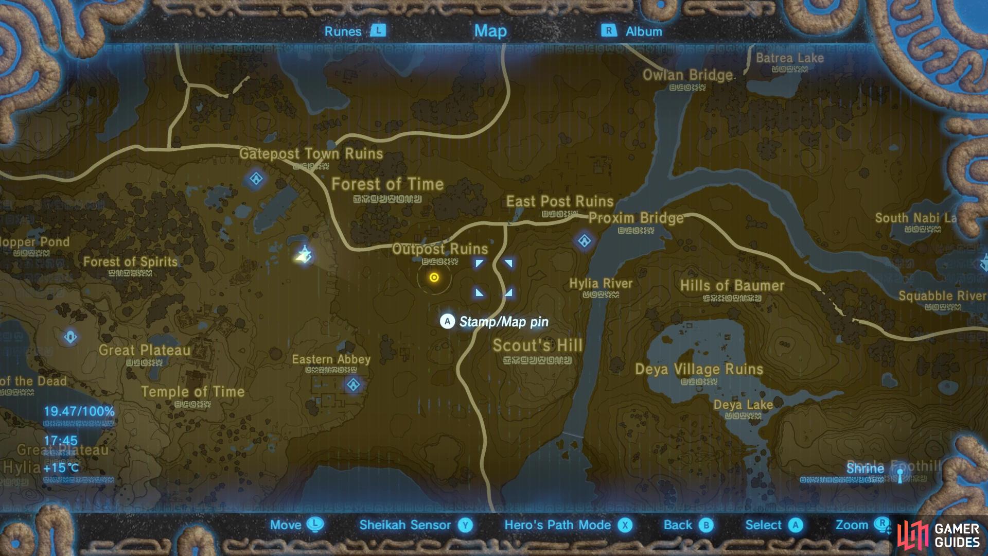 You'll be able to find a few nearby shrines to fast travel to to get to it easily.