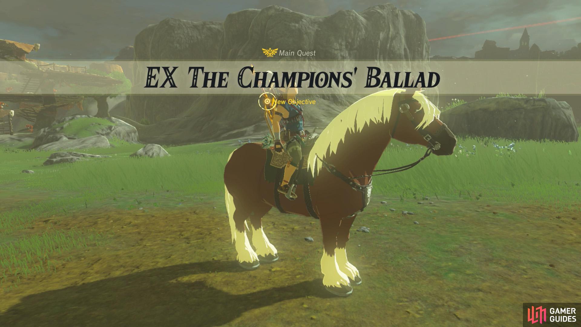 Shrine Resurrection - One-Hit Obliterator Trial - The Champions' Ballad (DLC 2) | The Legend of Zelda: Breath of the | Gamer Guides®