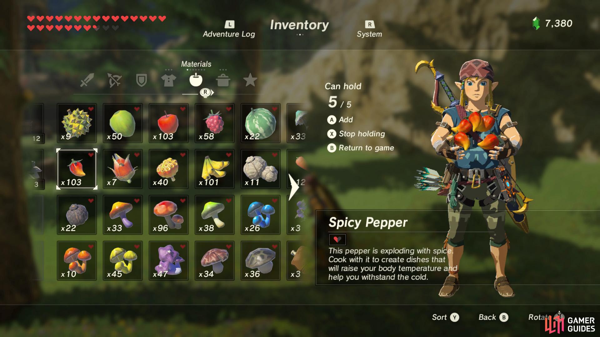 Breath of the Wild: Spicy Simmered Fruit - Pixelated Provisions