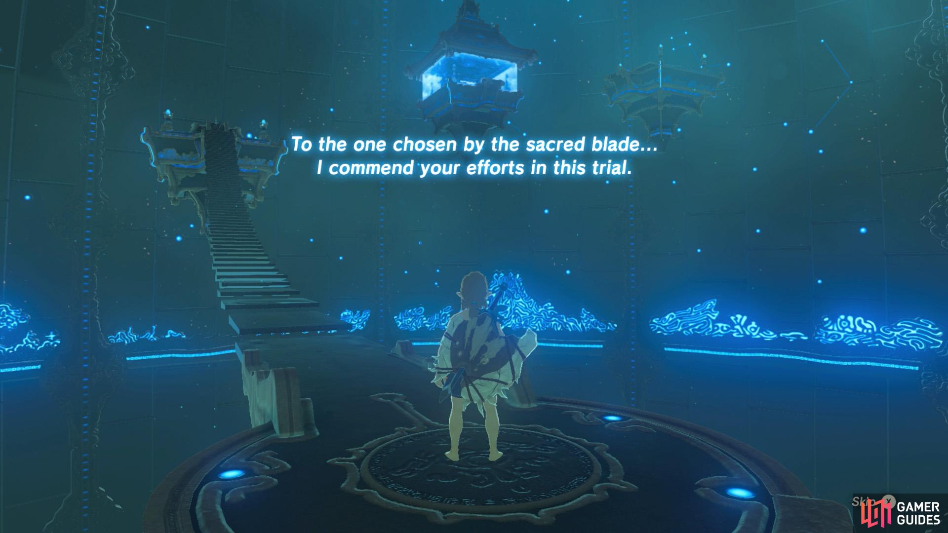 Zelda Breath of the Wild guide: Trial of the Sword: Beginning