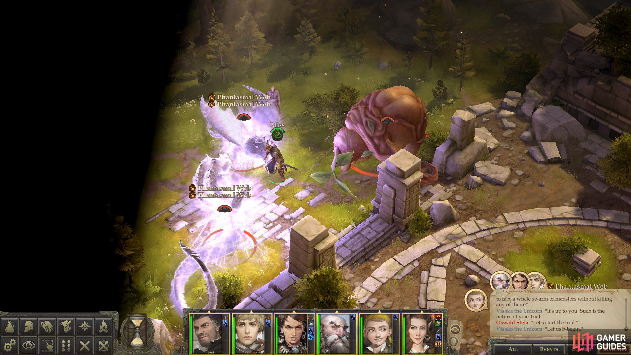 While you can't hurt the beasts, nothing says you can't debilitate them with Phantasmal Web and Hold Monster