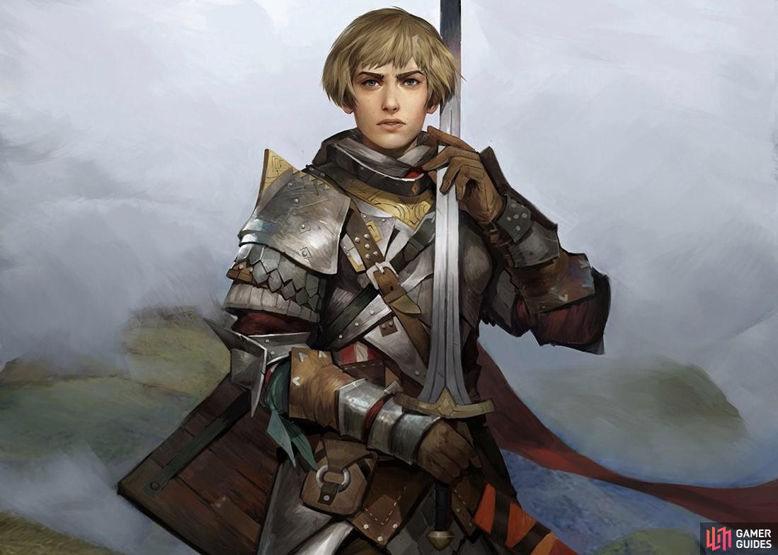 Pathfinder Battles - #036 Valerie, Human Fighter - Kingmaker