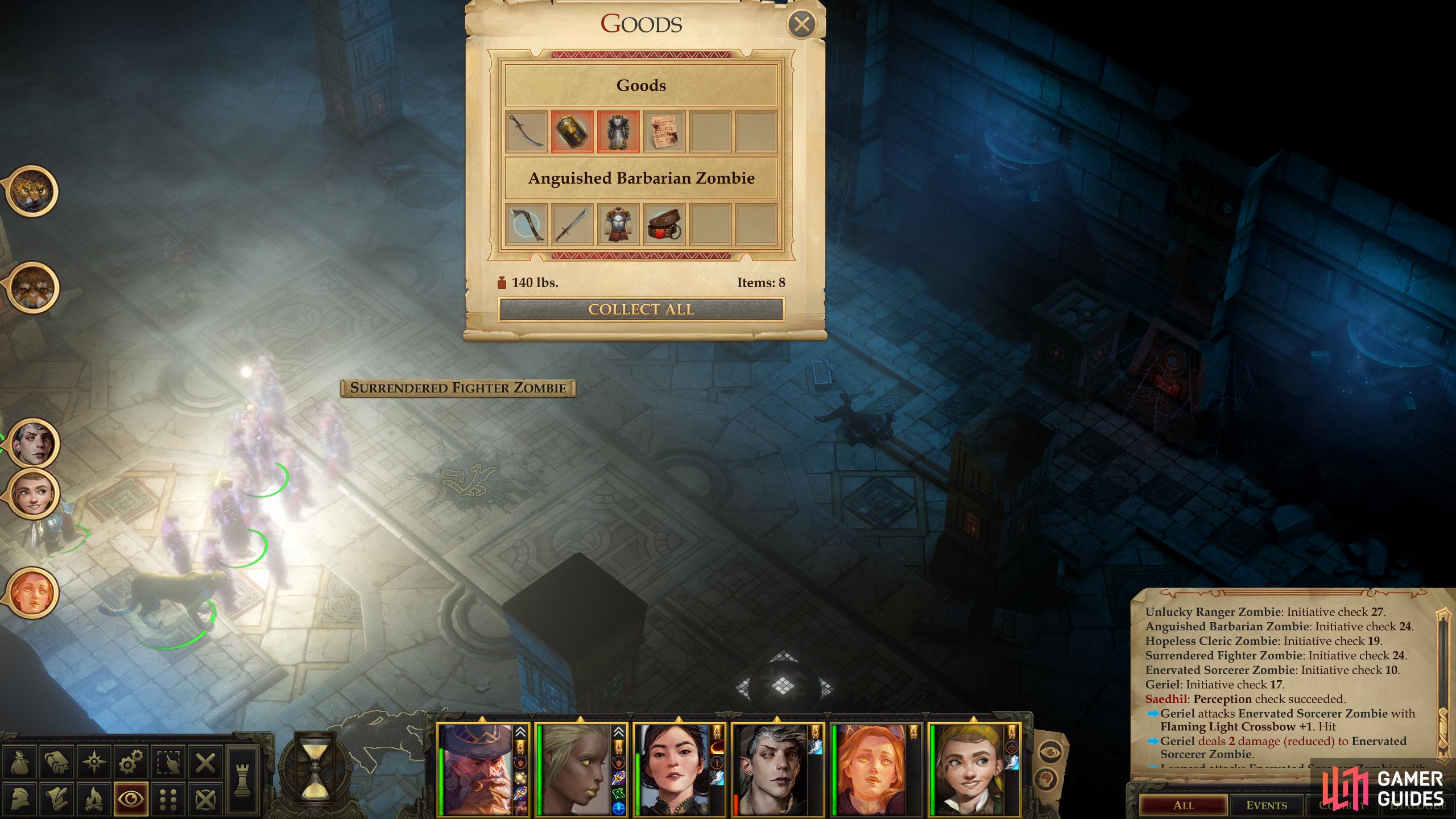 Dispatch a group of undead adventurers and loot one for "Penrod Hanvaki's Letter".