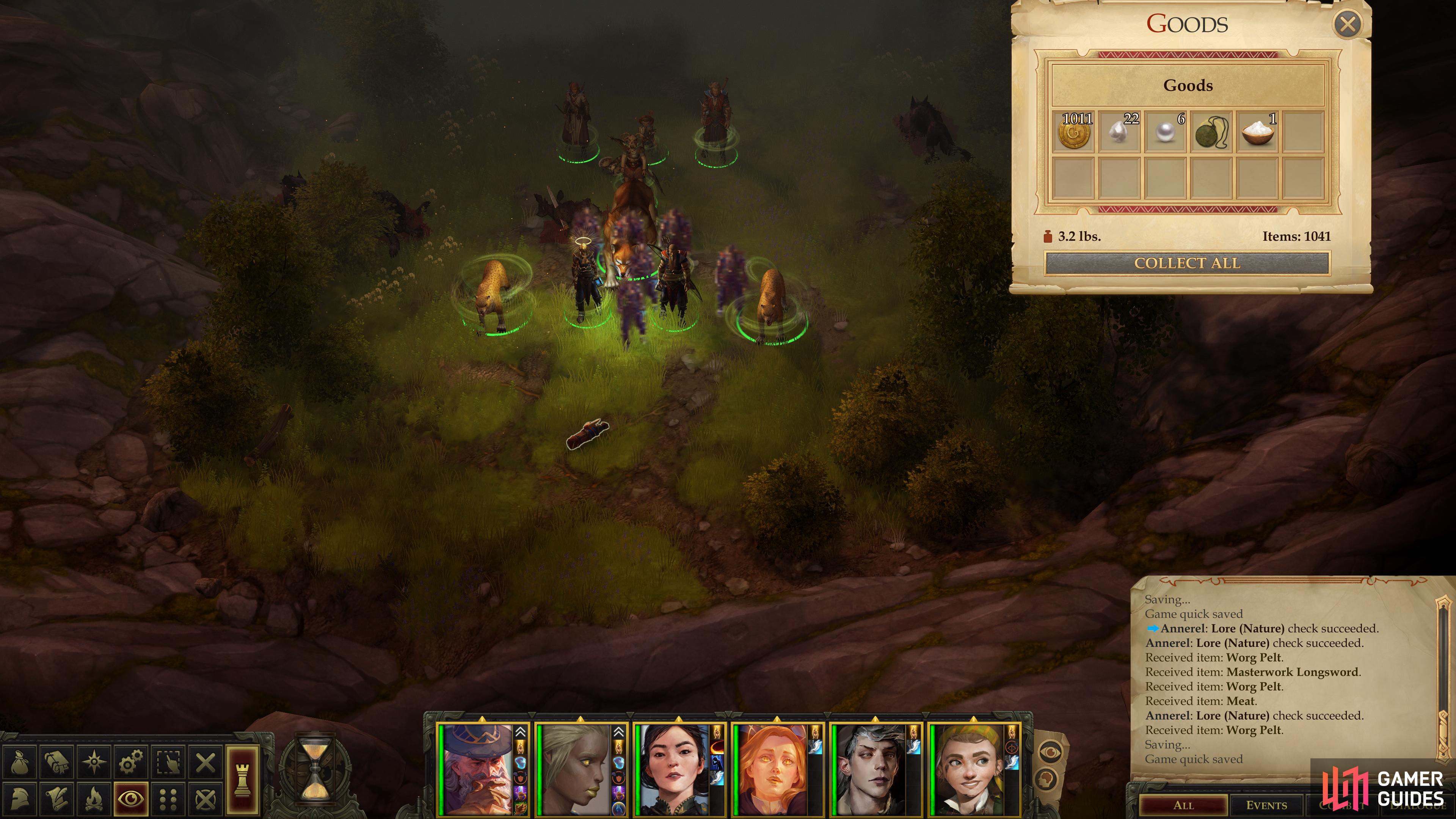 Defeat the dogs - on two legs and four - then loot a "Taldan Warrior's Dog Tag",