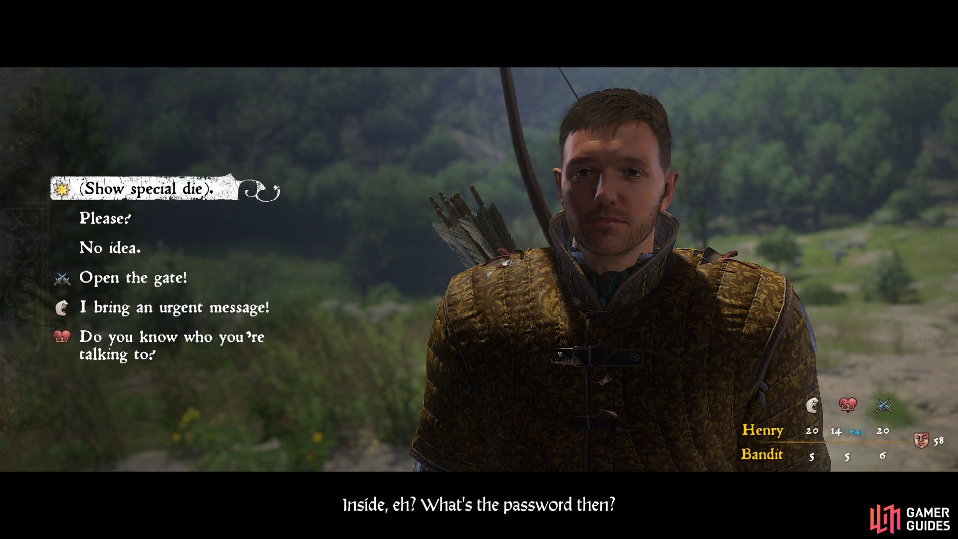 Strange die, Kingdom Come: Deliverance Wiki