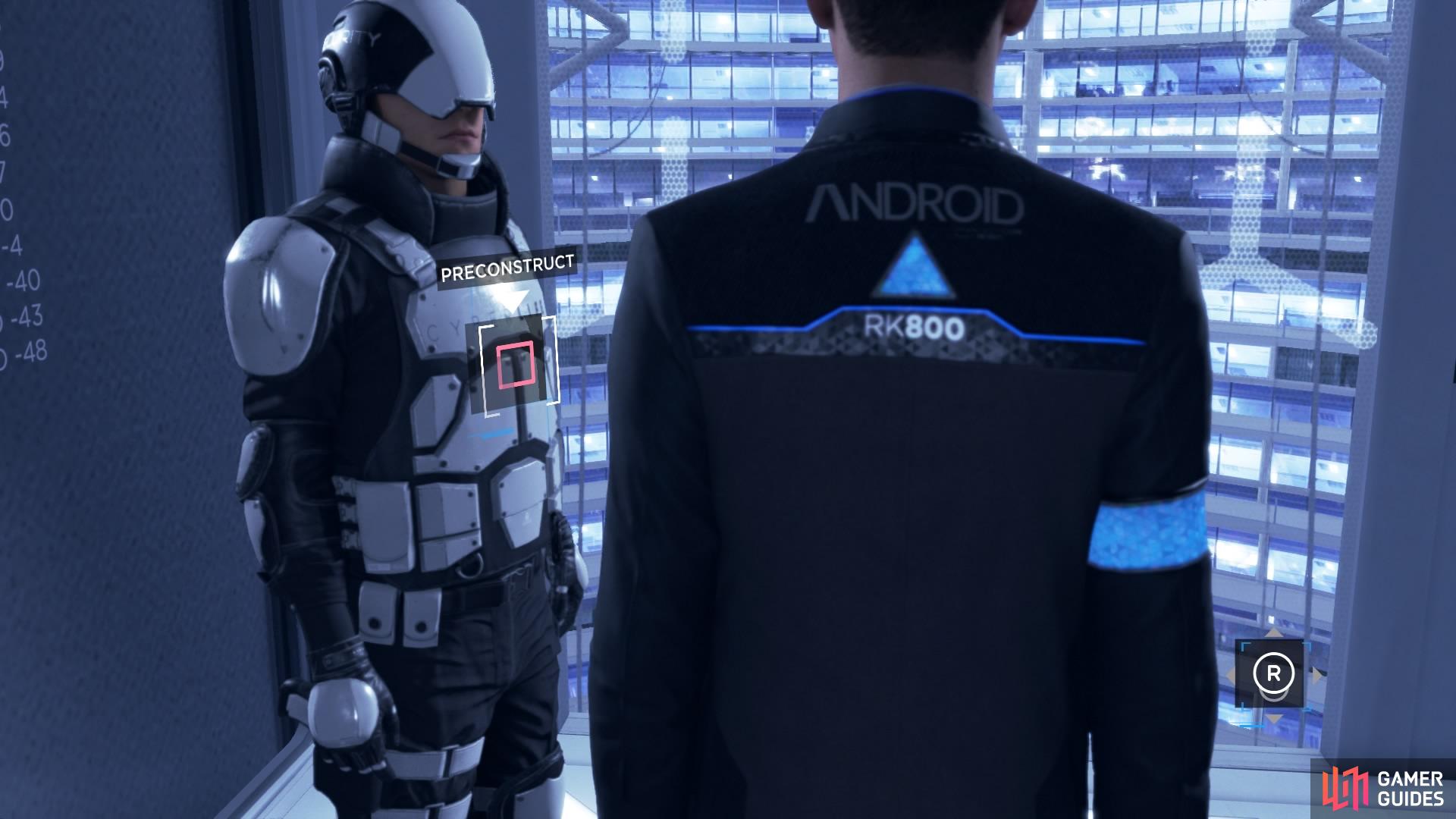 Detroit Become Human Android Markus Vest