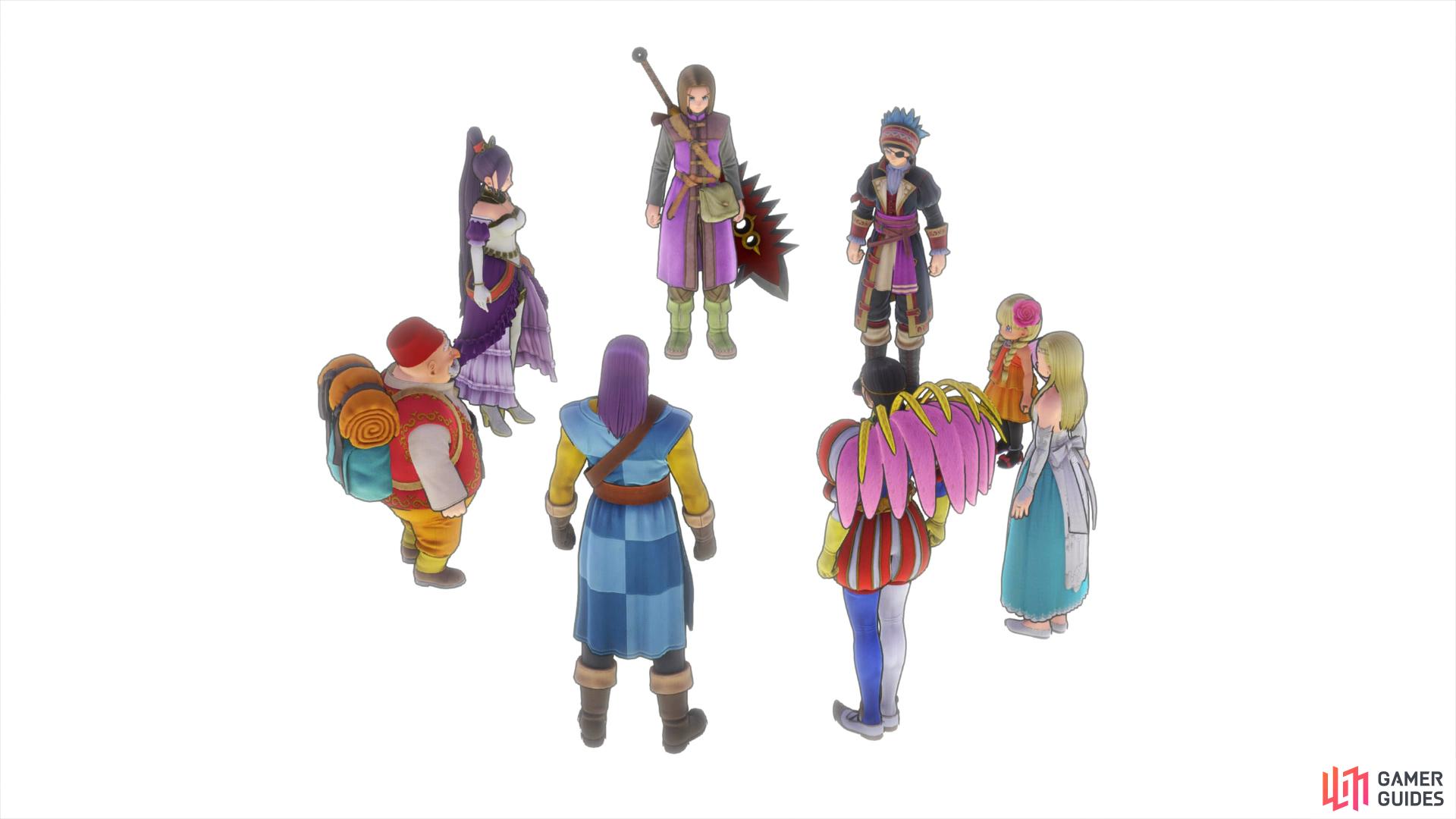 How many party members do you want in Dragon Quest 12? Do you want a  smaller party like DQ 8 or a larger one like DQ 11? : r/dragonquest