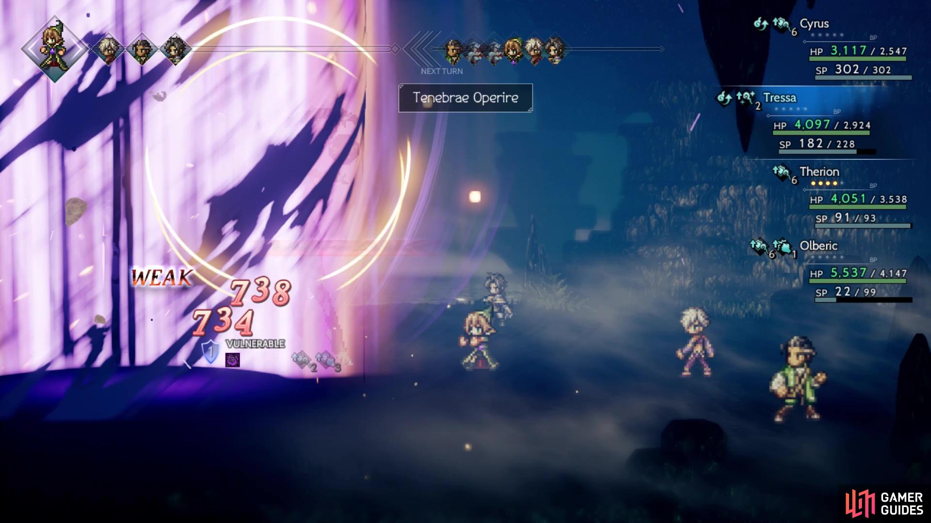 The Sorcerer's Tenebrae Operire will make the dark-only weakness phase a lot easier to break