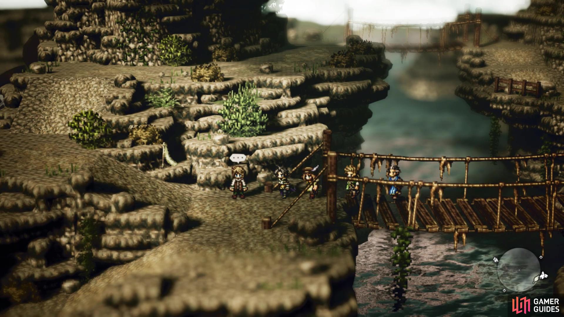 Octopath Traveler 2: How To Complete Building Bridges Side Story