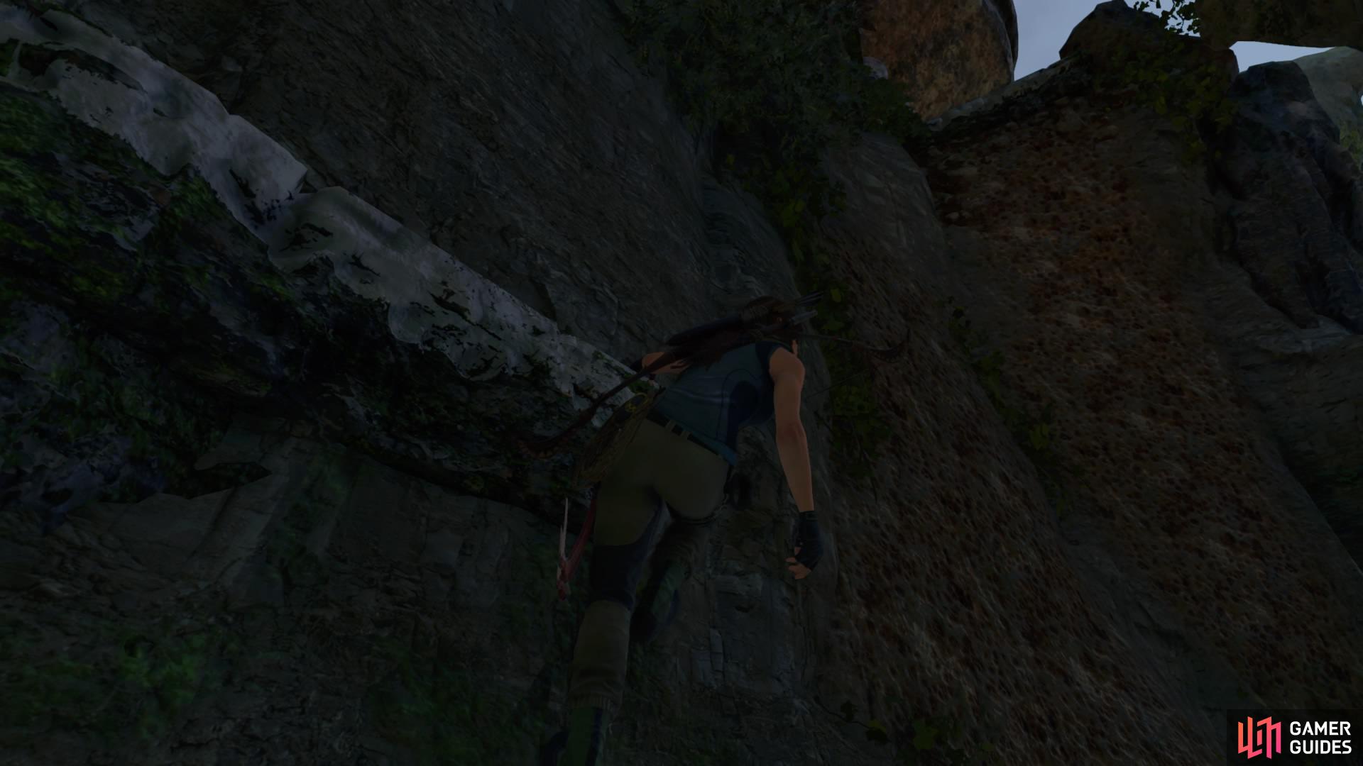 Climb the craggy walls