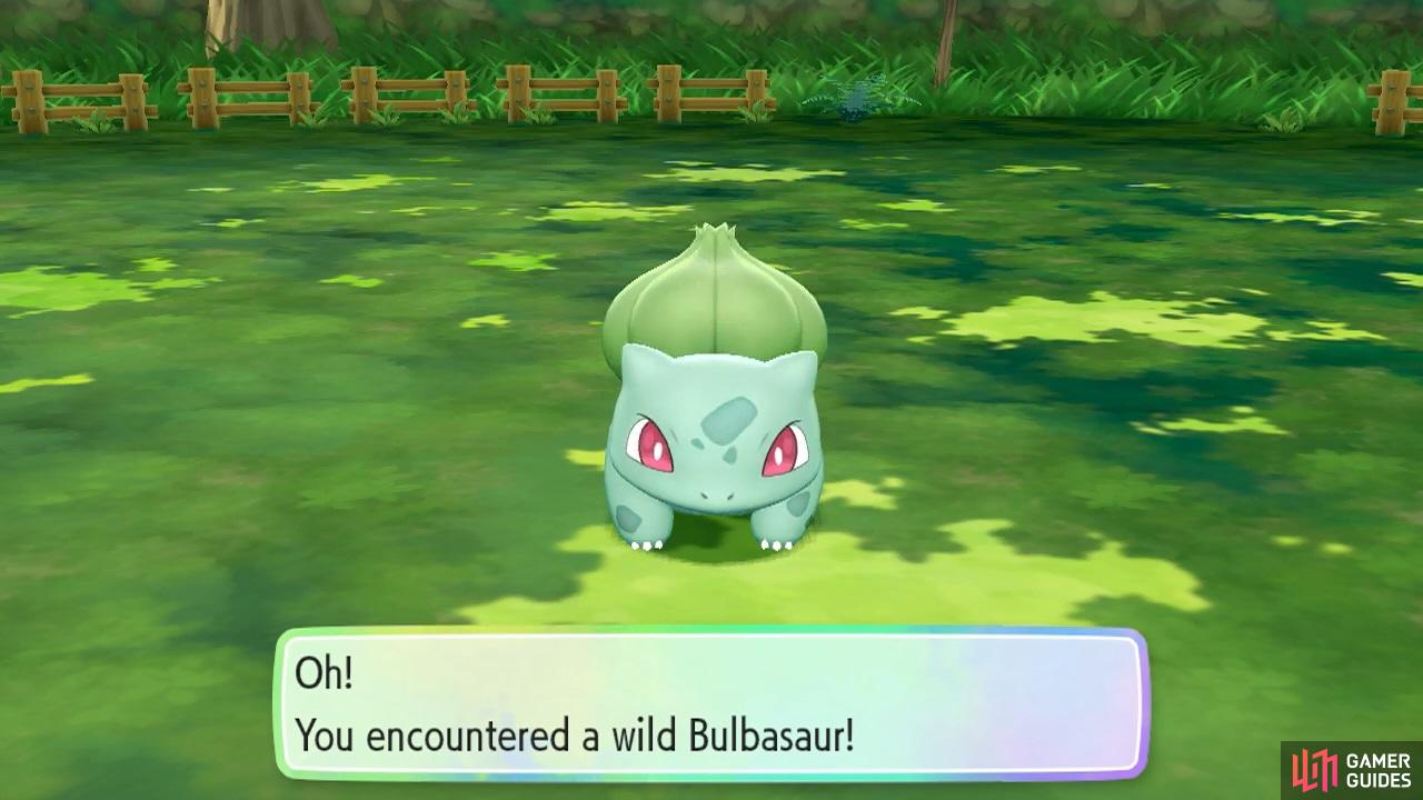 Time to catch the Bulbasaur.