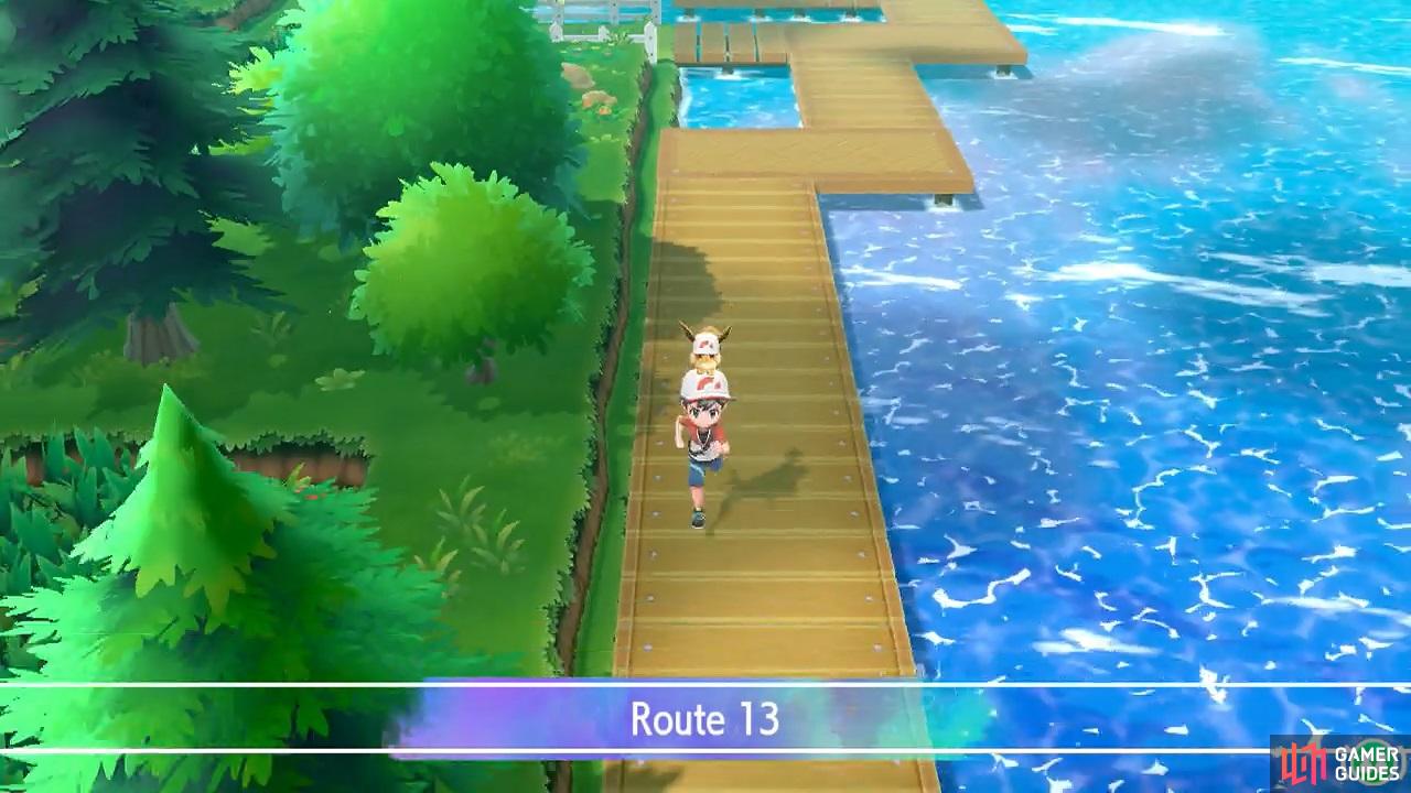 Route 13 features a notorious fence maze.