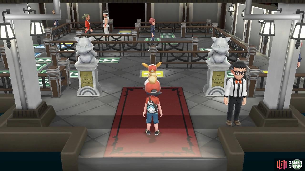 Viridian City Gym - Gym 8 (Earth Badge) - Walkthrough | Let's Go, Pikachu! Let's Eevee! | Gamer Guides®