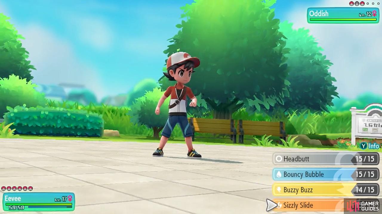 Pokemon Let's Go, Partner Pokemon Exclusive Moves List & Location