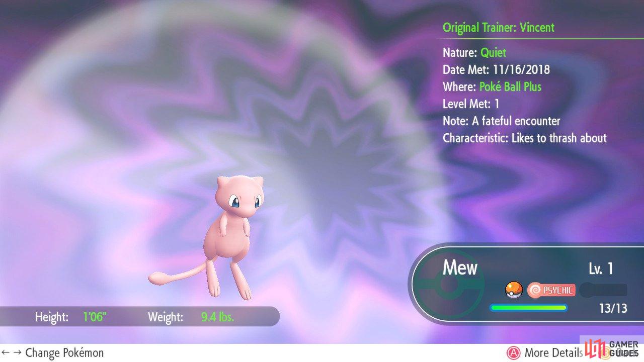 Mew is a rarity, alright.