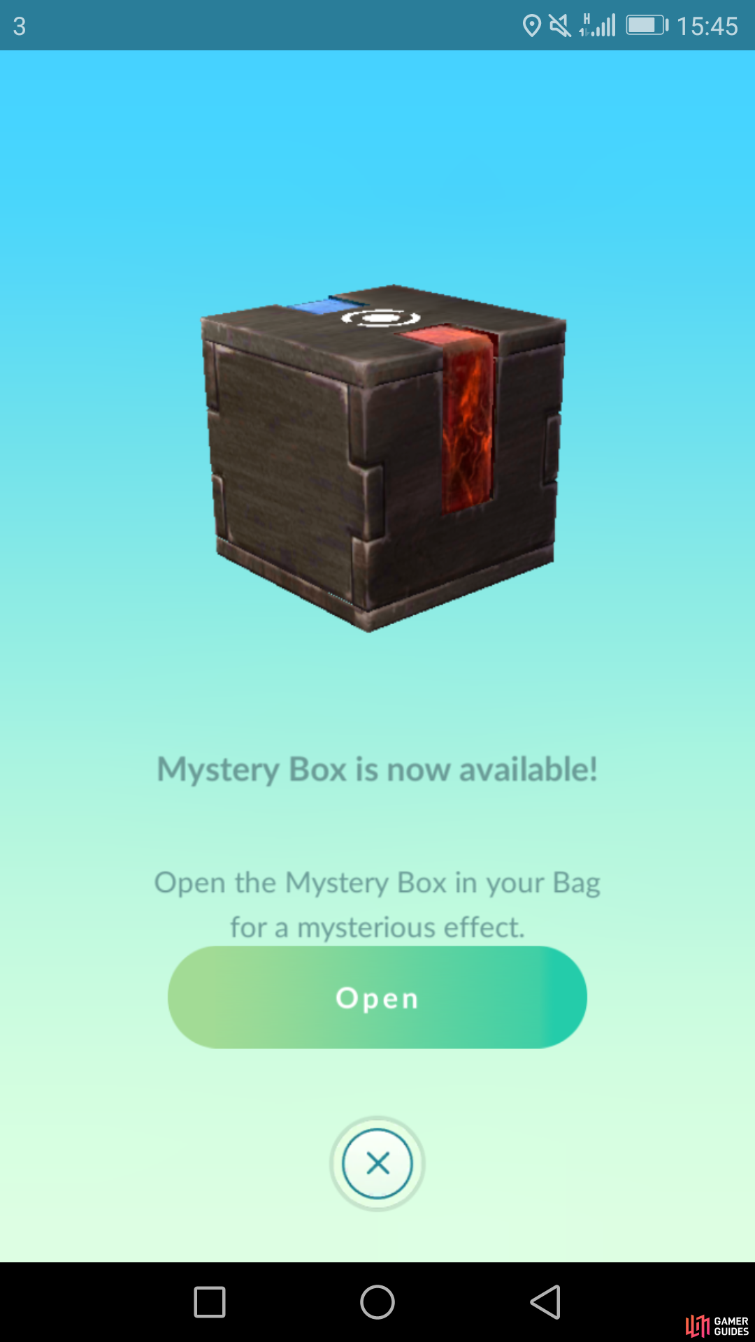 More details on the Mysterious Box in Pokemon GO