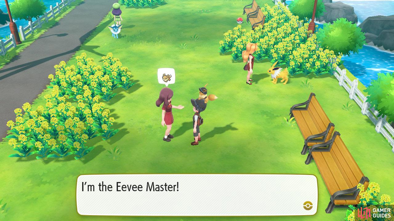 There's a Master Trainer for each Pokémon.