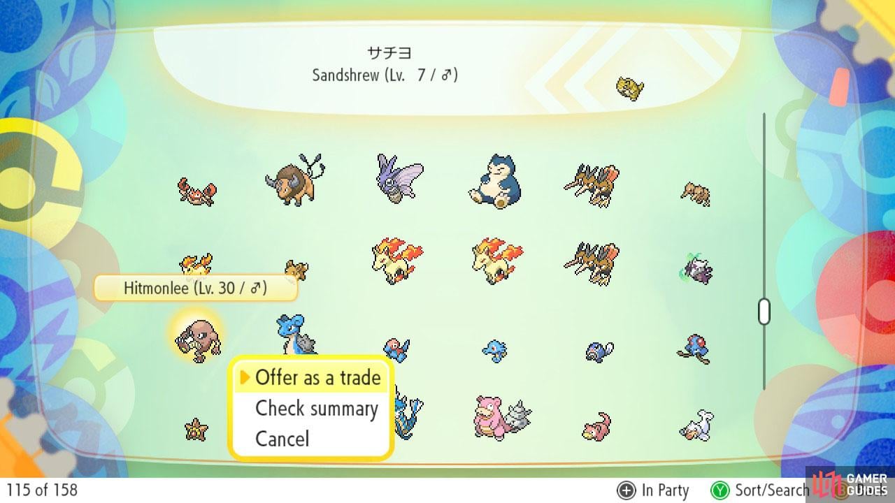 Trading is a good way to get exclusive or rare Pokémon.