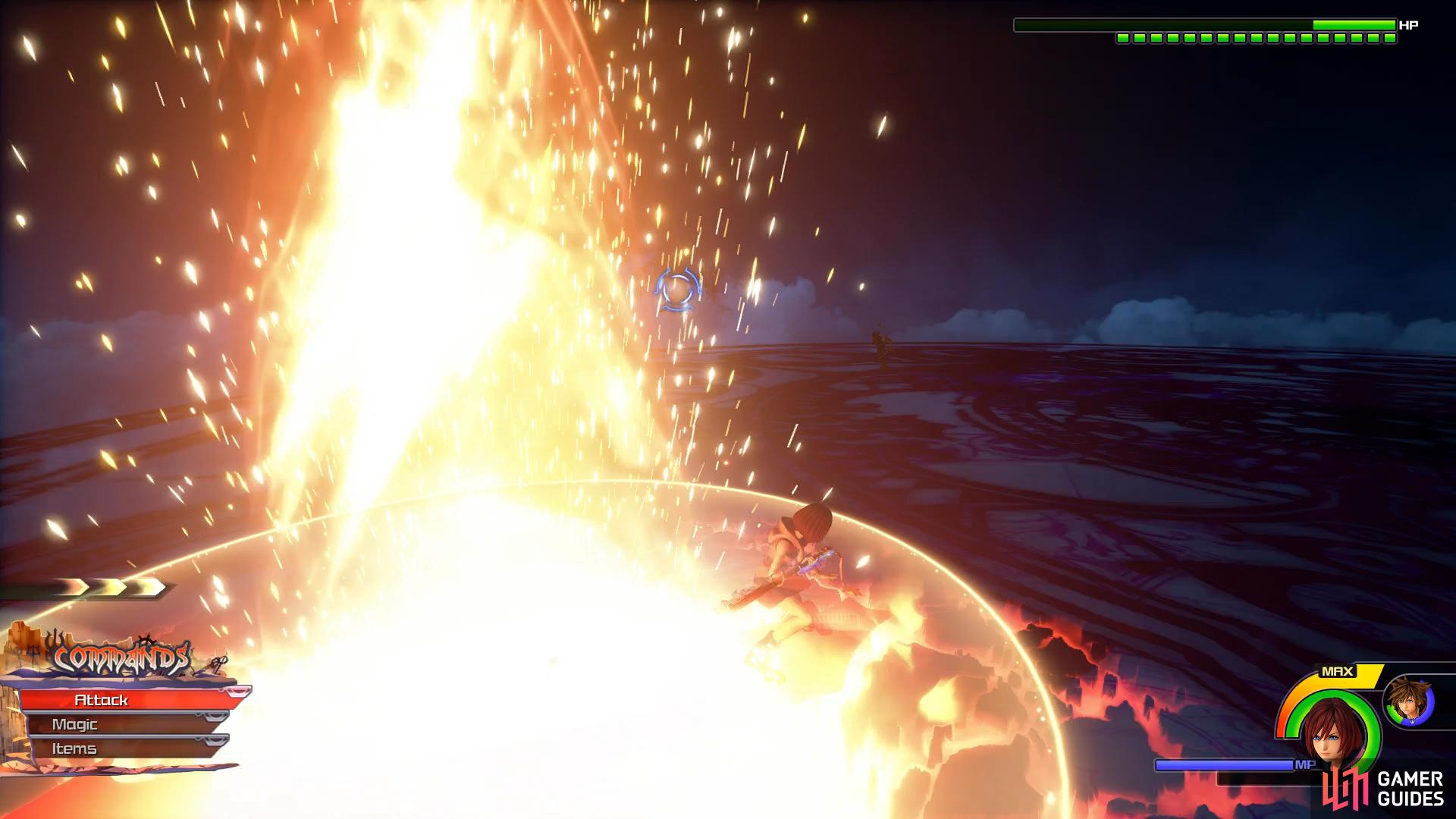 a Flame Pillar will follow shortly after
