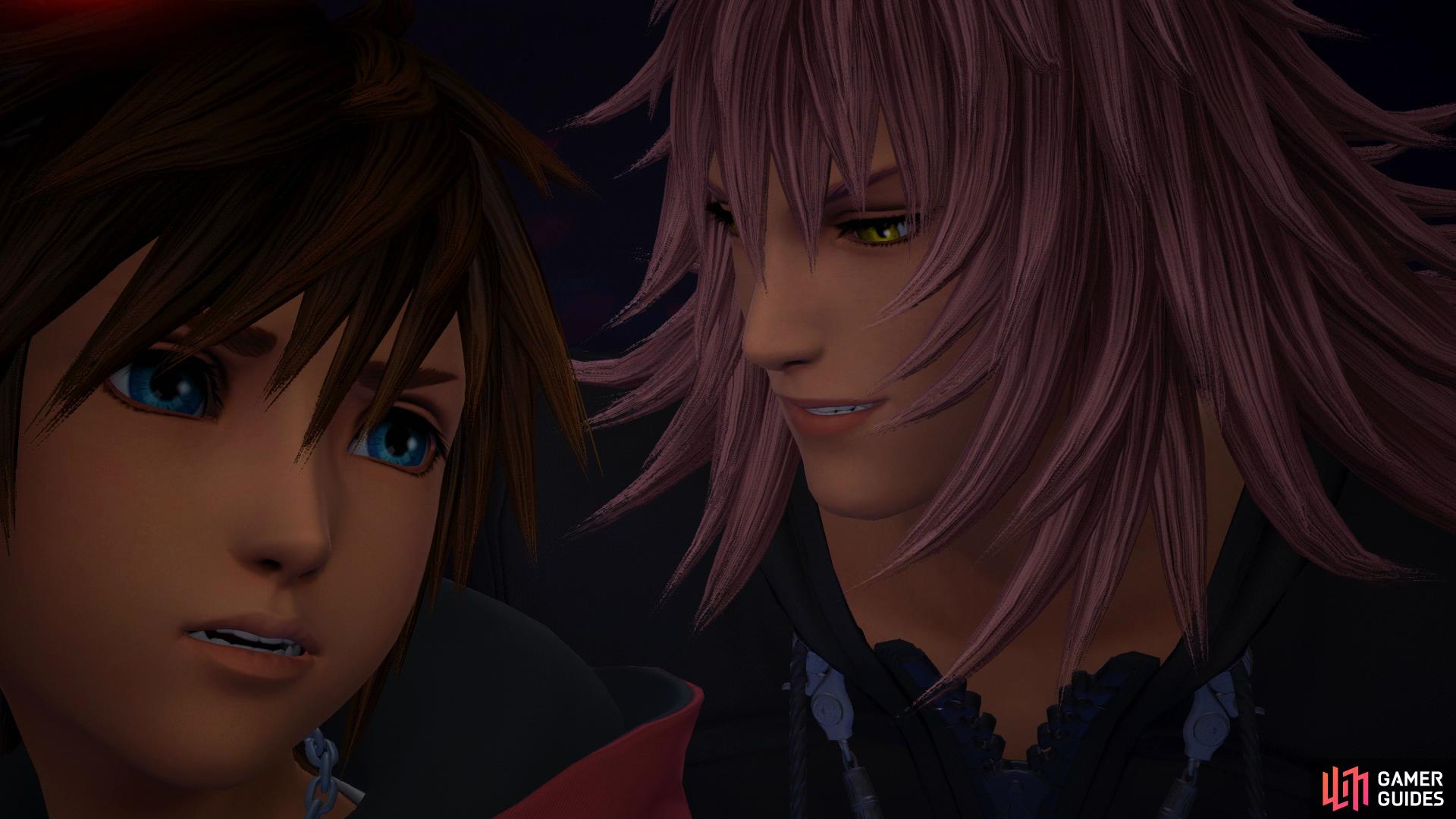 hell cast a Doom Counter on Sora when whispering into his ear