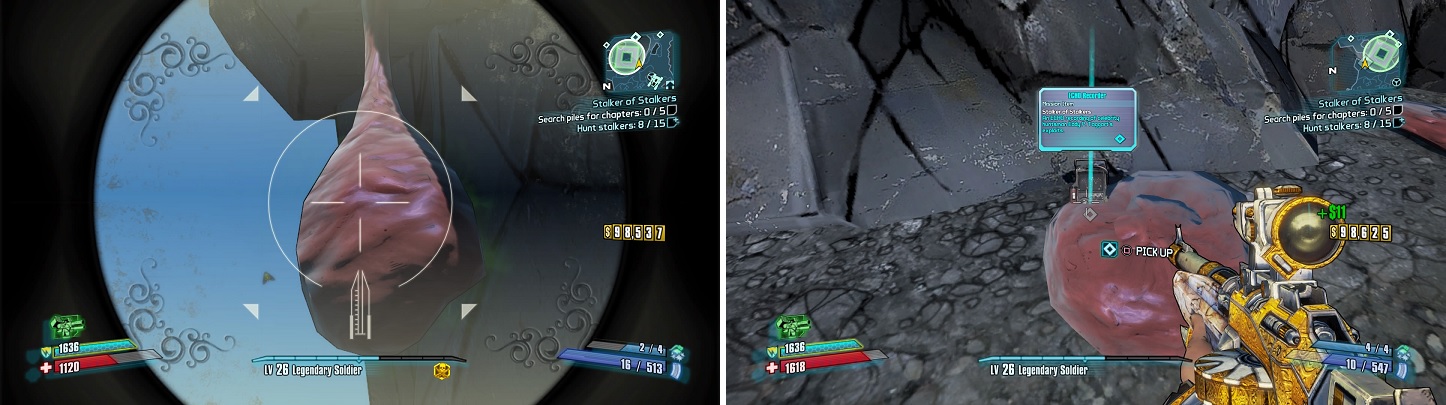 The ECHO recorders are completely random, so you'll need to keep checking out the Stalker "piles" across the map.