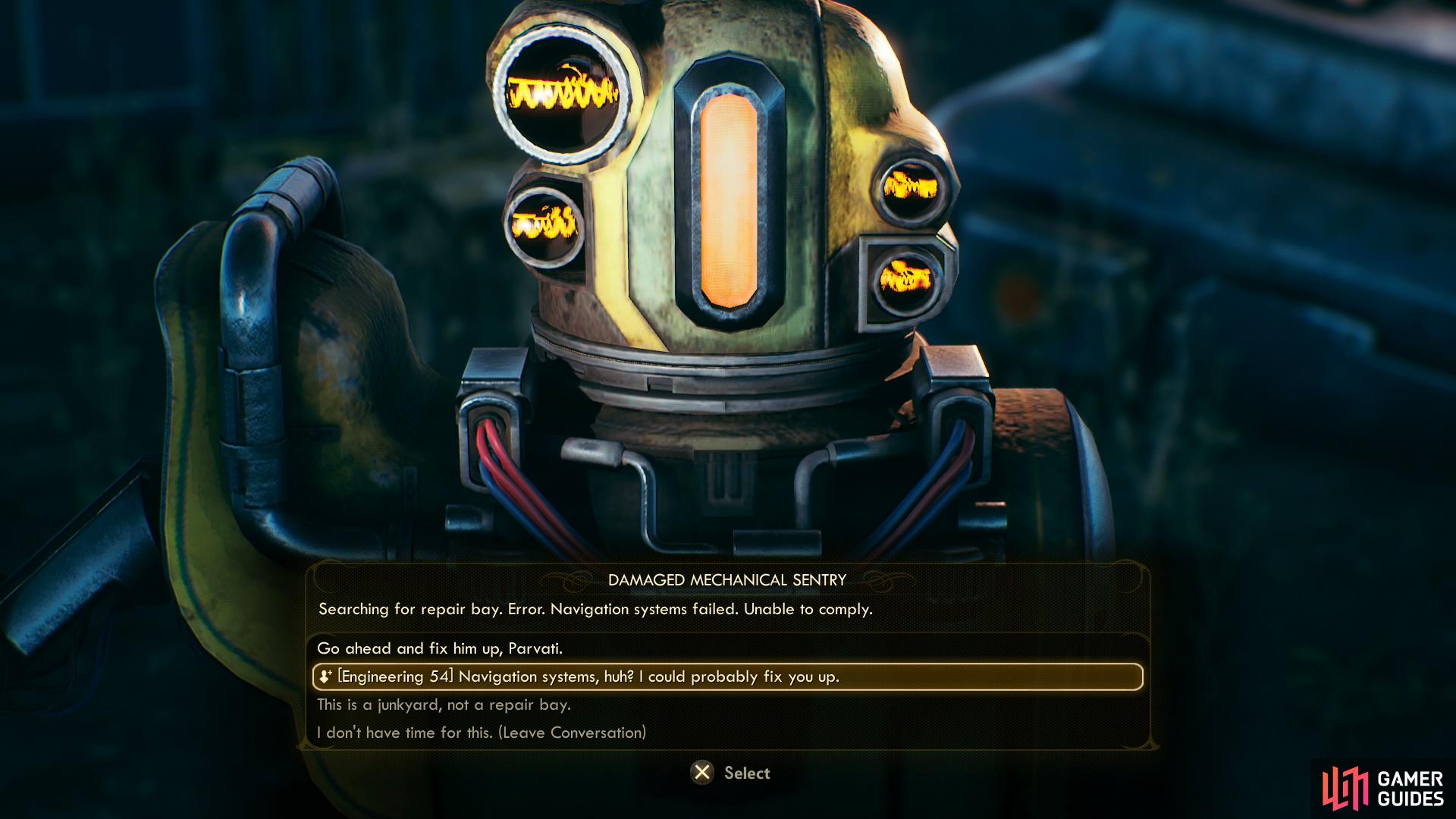 Die, Robot, The Outer Worlds Wiki