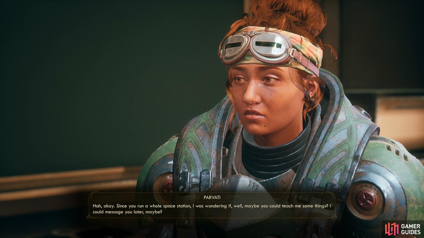 Parvati  The Outer Worlds Wiki